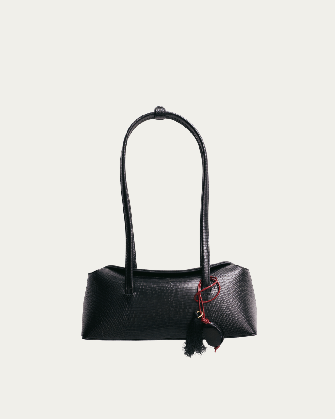 小物 kearny flanagan black Mini Chrystie Bag Reptile Noir