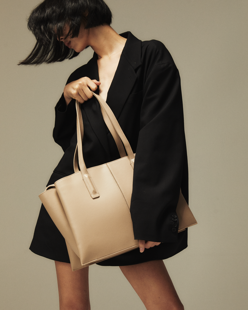 Paloma Tote Latte - Sample Sale