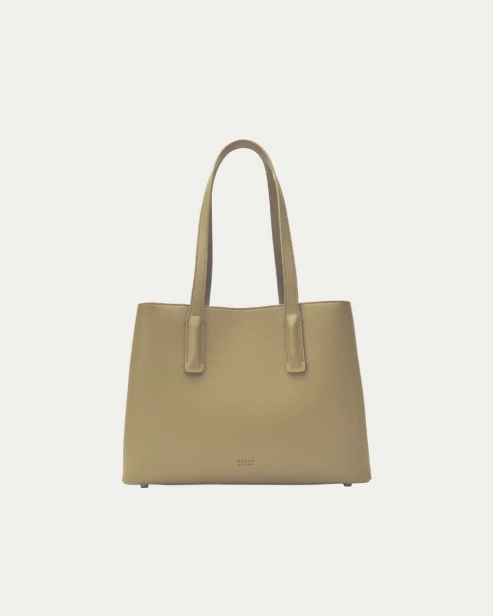 Linnea Tote Latte - Luxury Vegan Work Tote