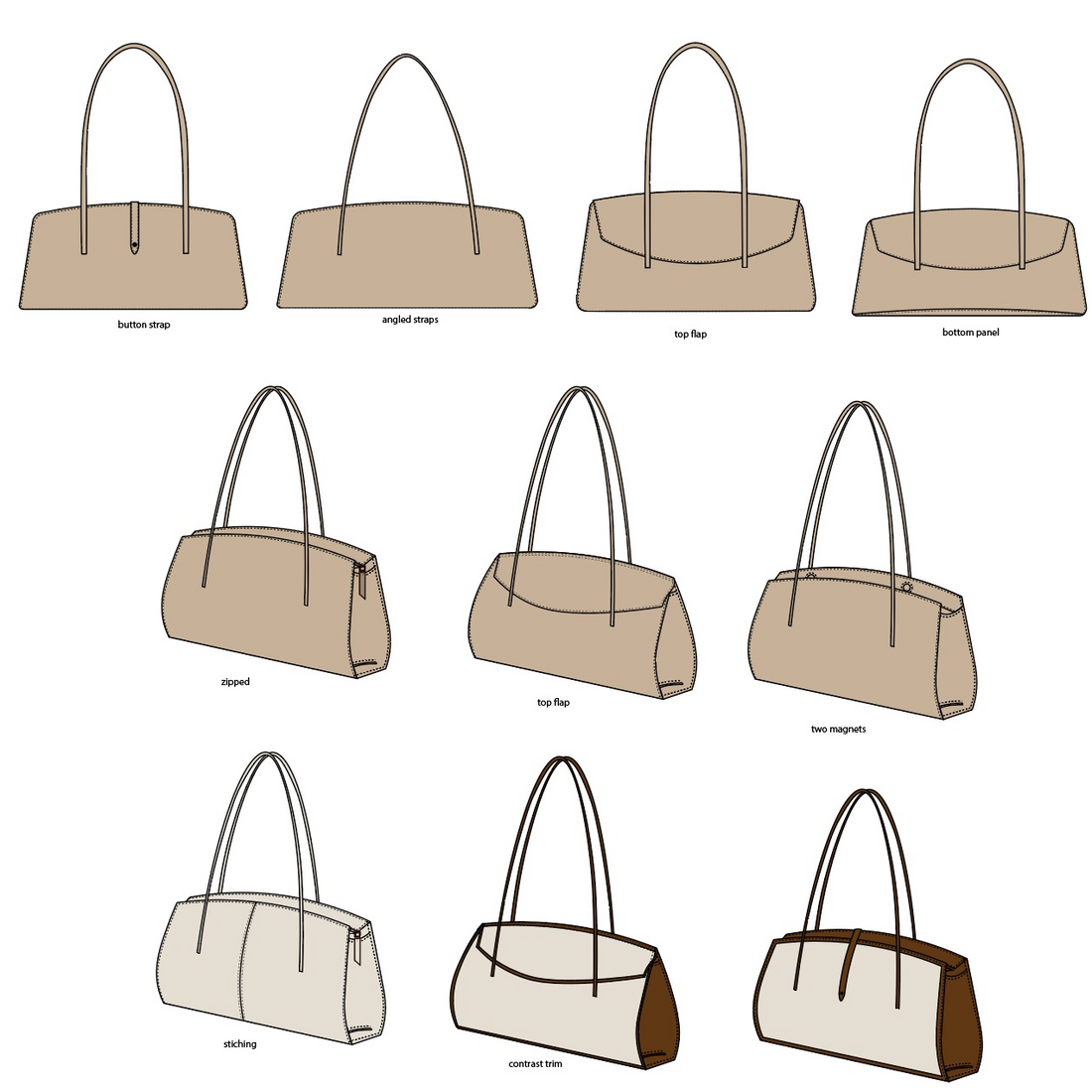 Designer Inspired Bags - Linn Style