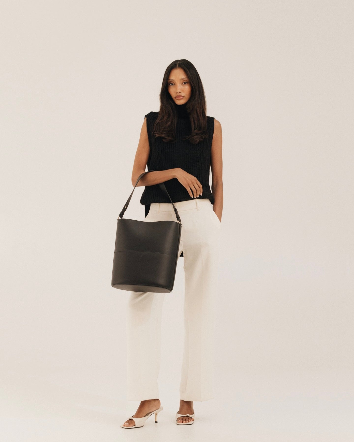 Tall Tote Black