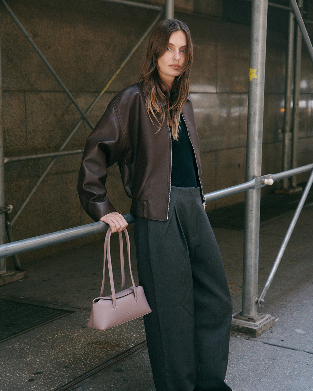 Mini Chrystie Bag Mauve