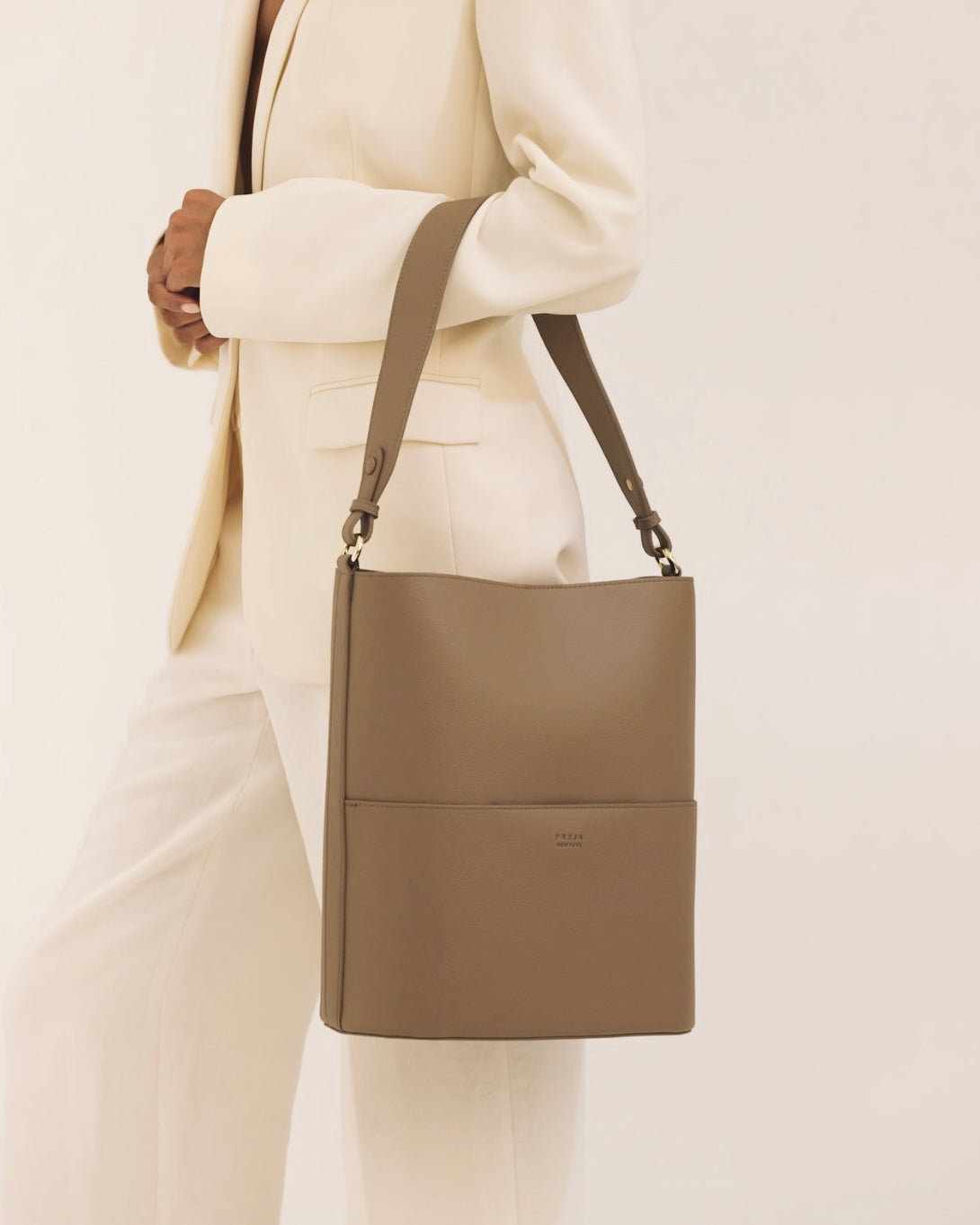 Tall Tote Taupe