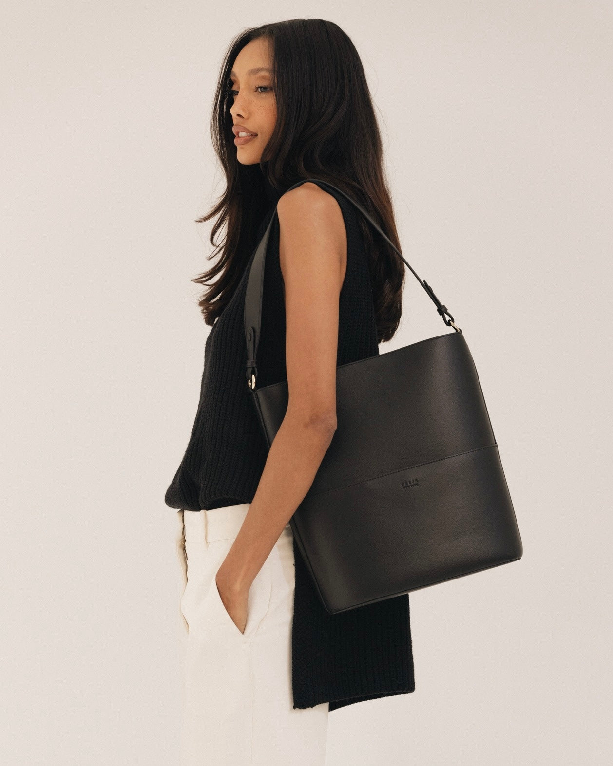 Tall Tote Black