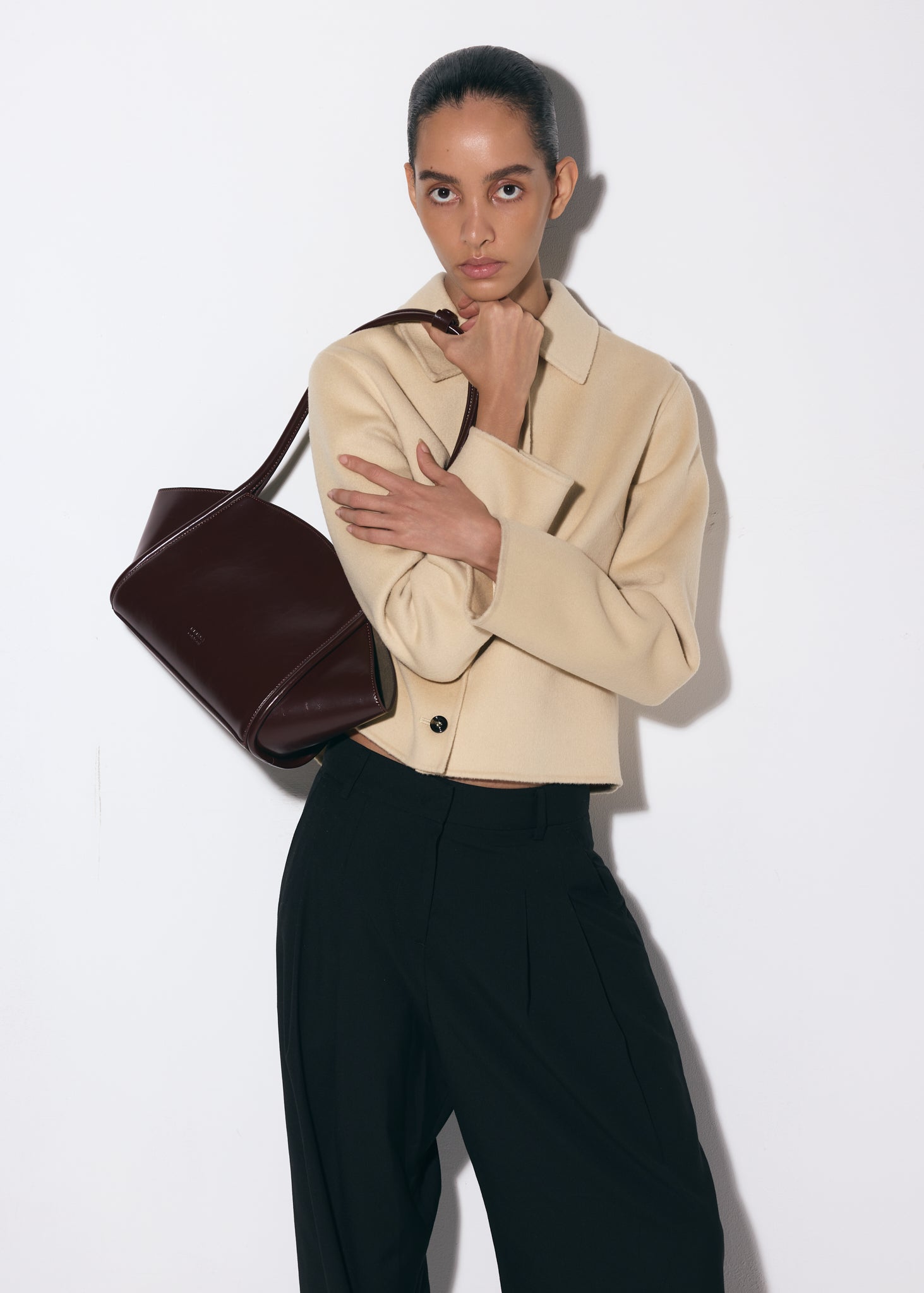 Sylvie Bag Raisin Gloss