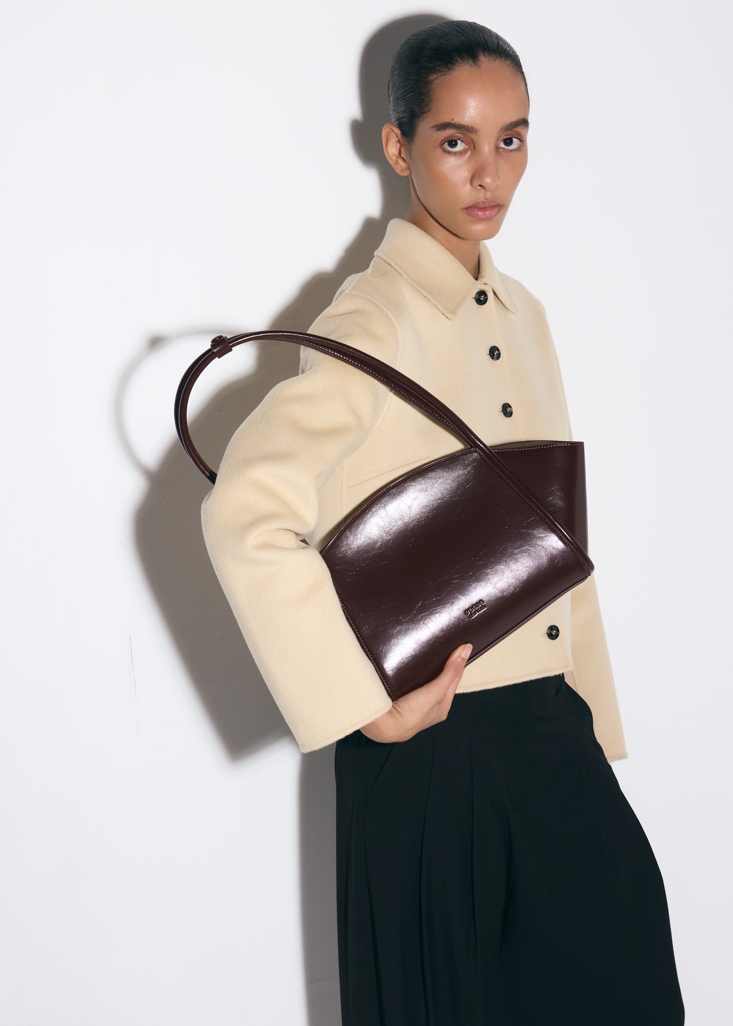 Sylvie Bag Raisin Gloss