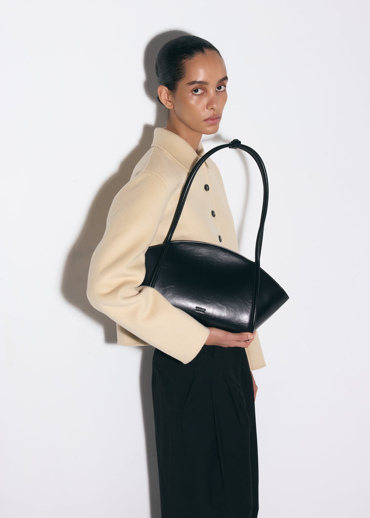 Sylvie Bag Black Gloss