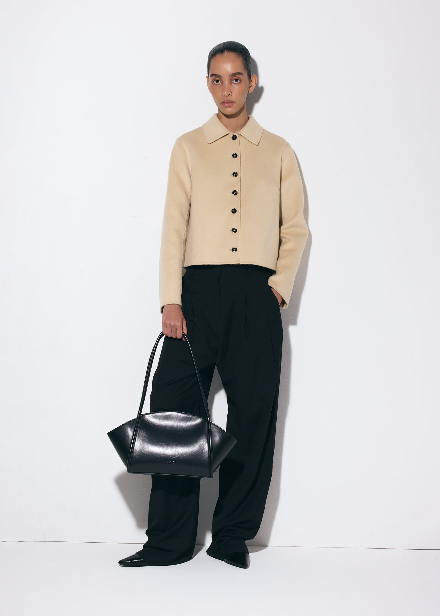 Sylvie Bag Black Gloss