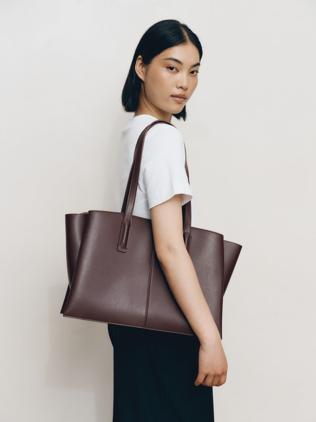 Paloma Tote Burgundy