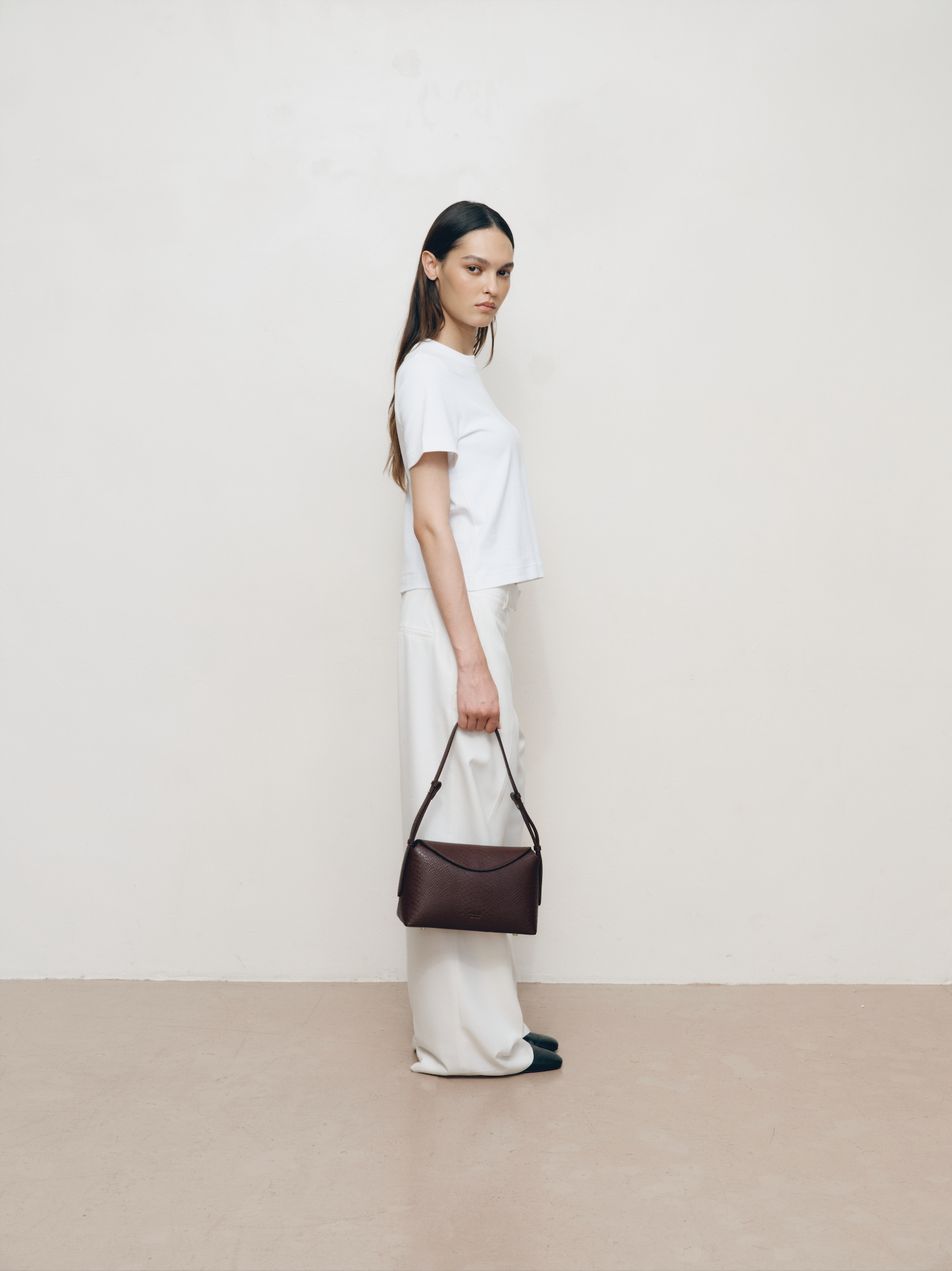 Hudson Bag Berry Croc