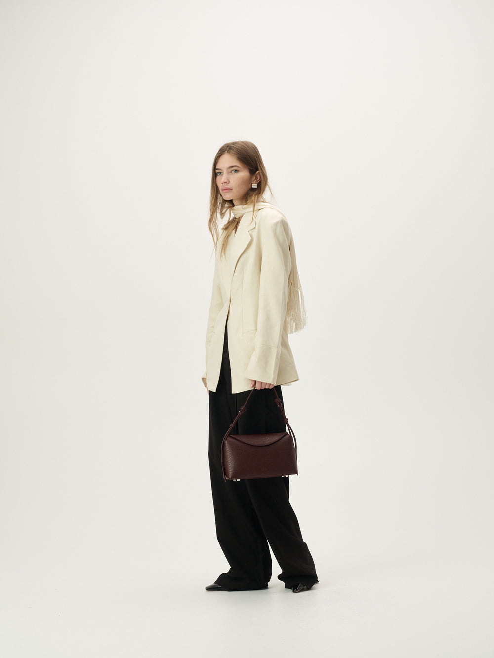 Hudson Bag Berry Croc