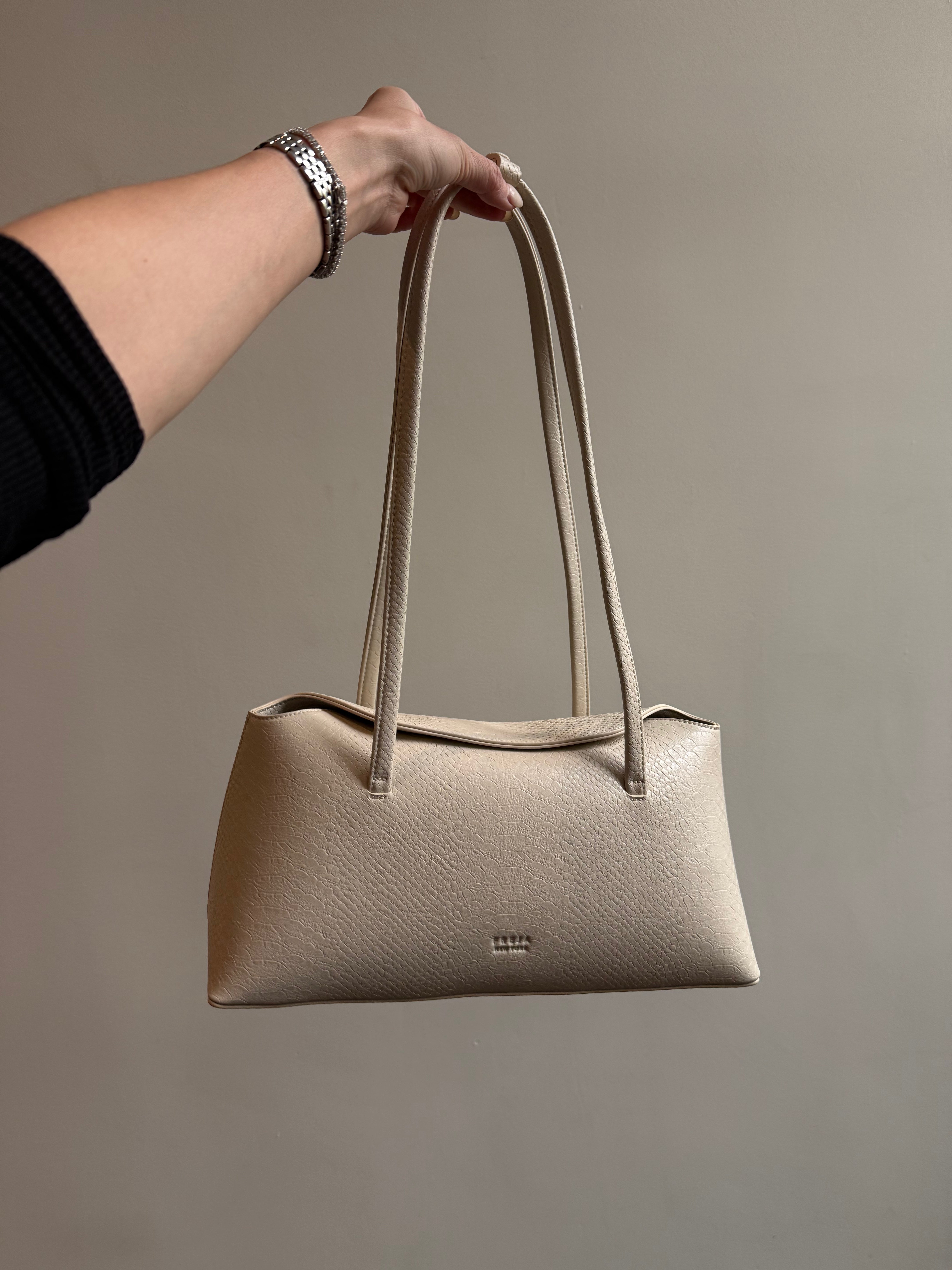 Chrystie Bag Oat Croc - Archive