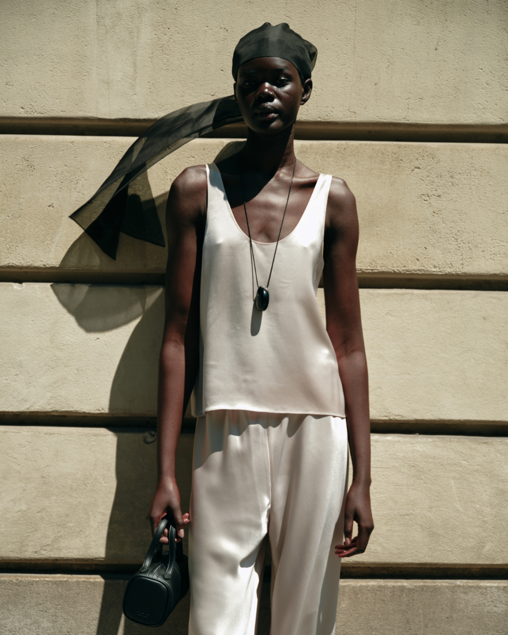 Jane bag in black - Paris campaign shoot 