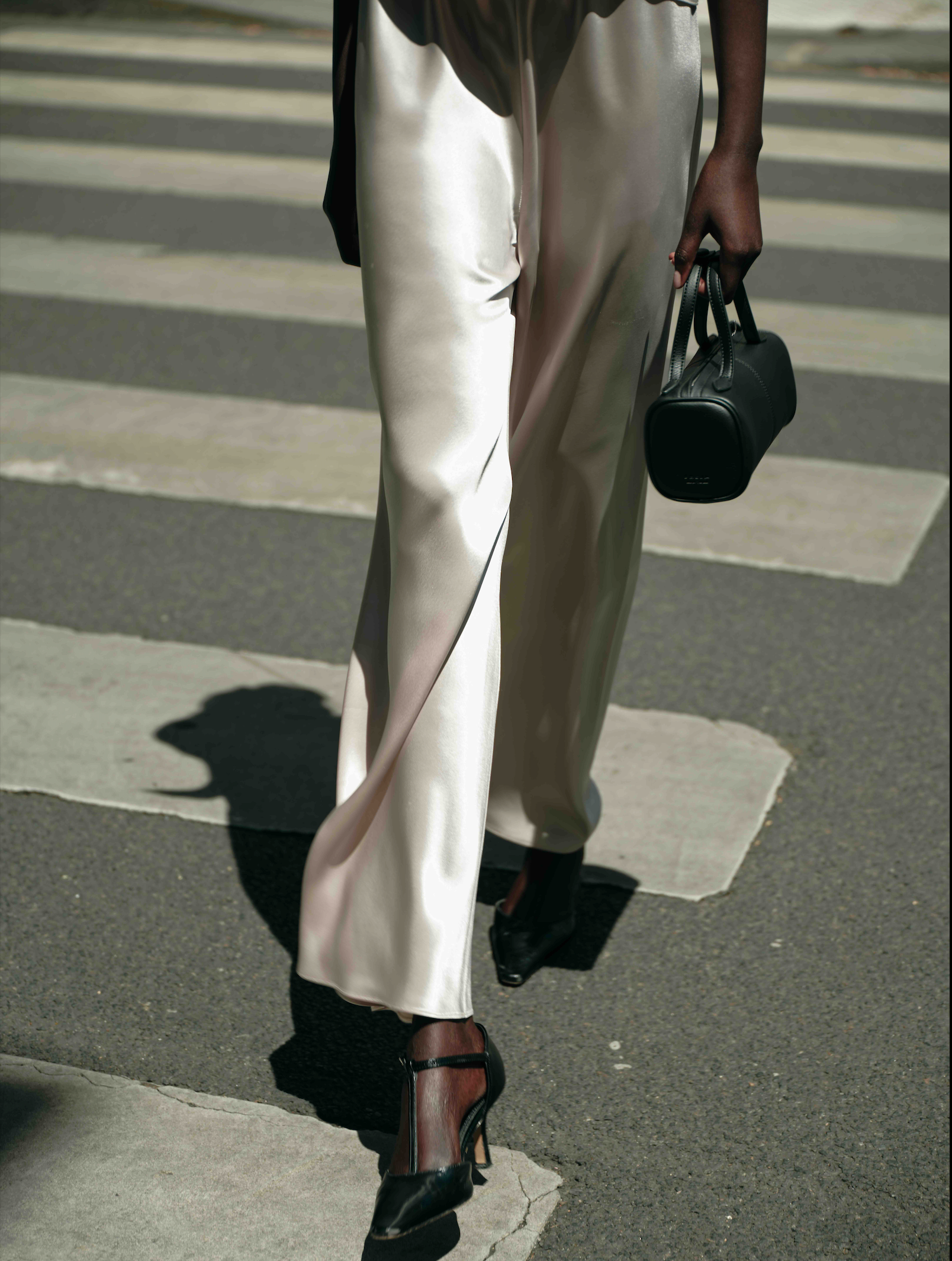 Jane bag in black - Paris campaign shoot 