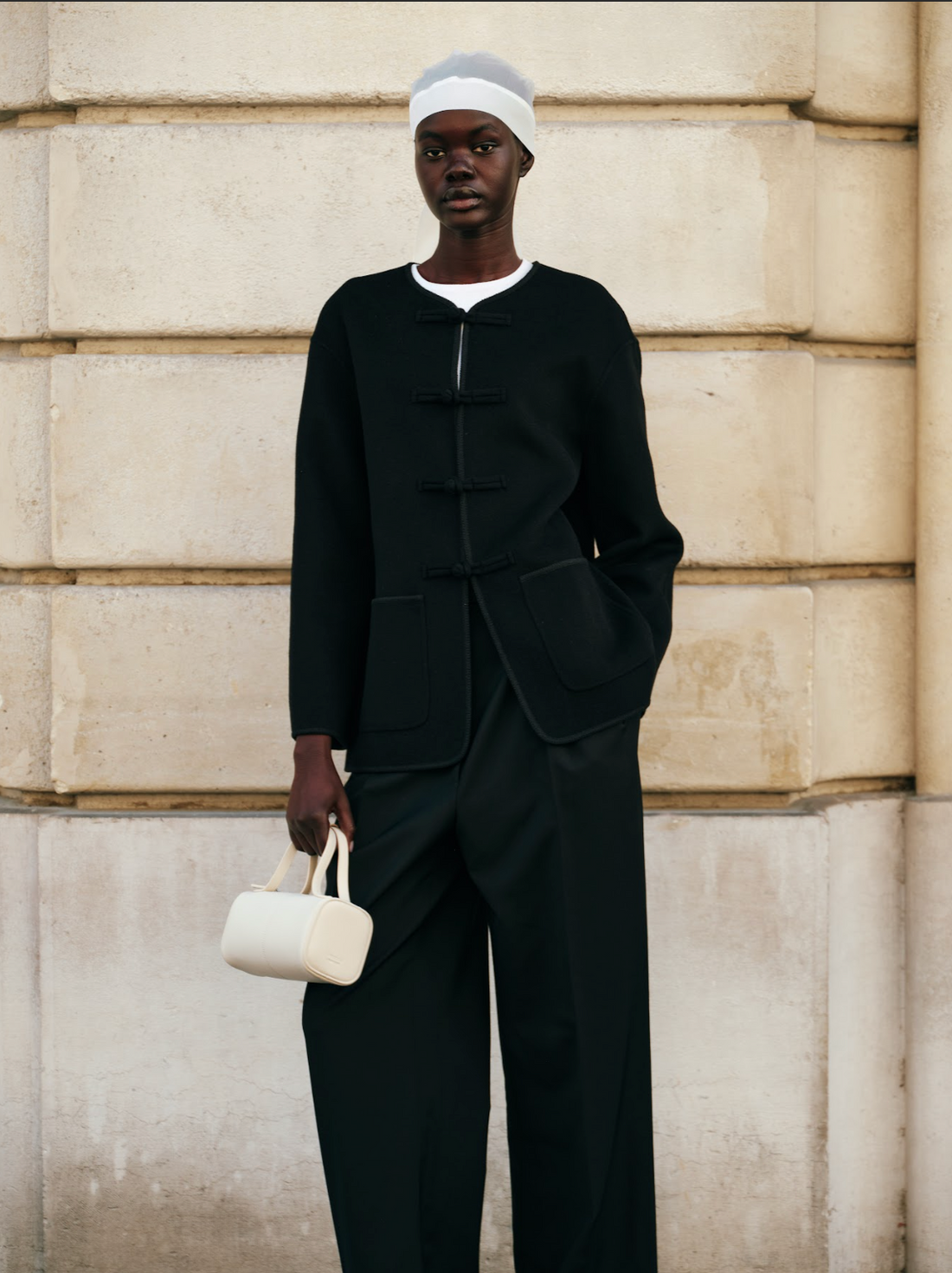 Jane bag in oat - Paris campaign shoot 