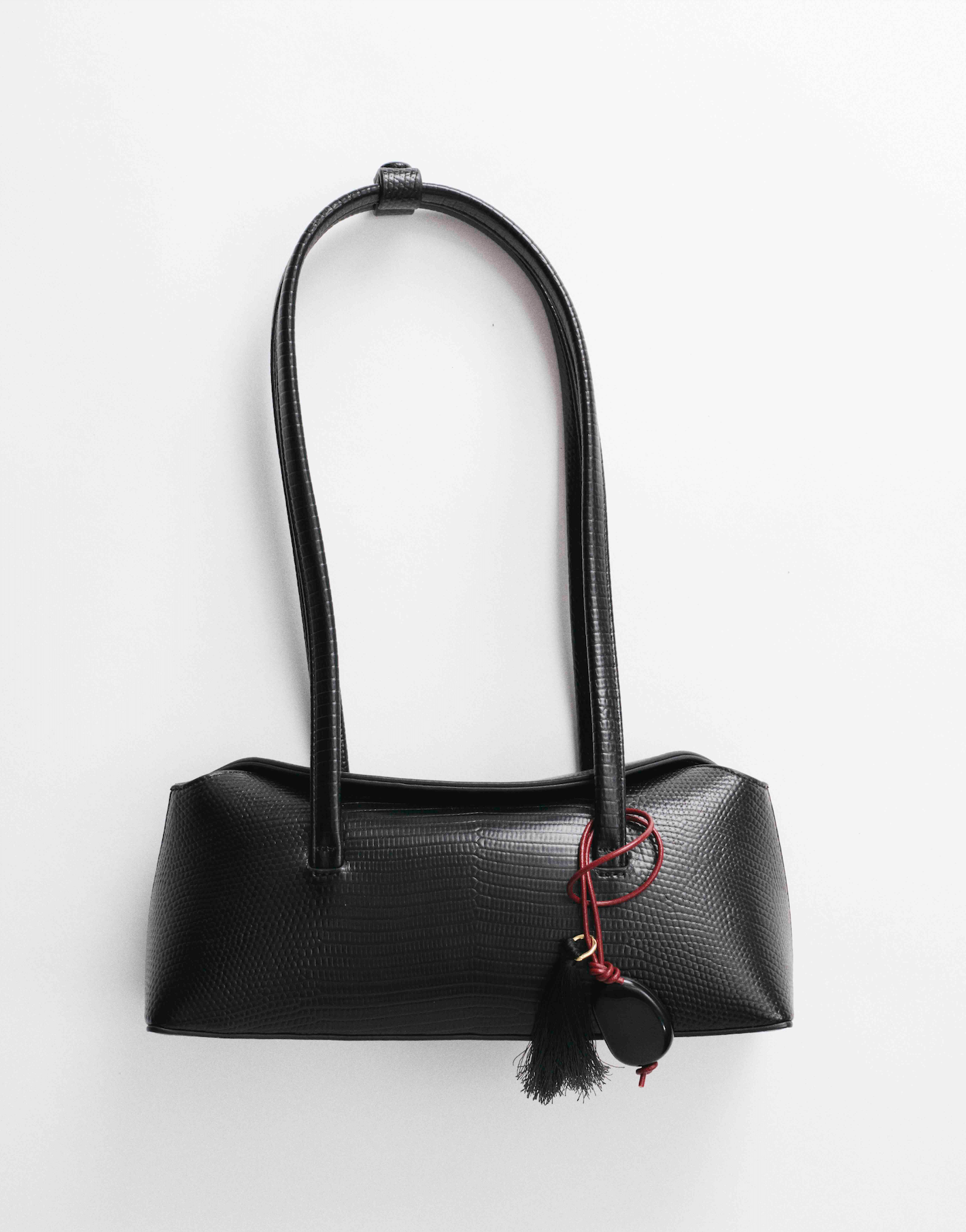 Mini Chrystie Bag Reptile Noir