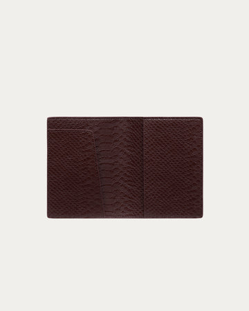 Passport Cover Berry Croc