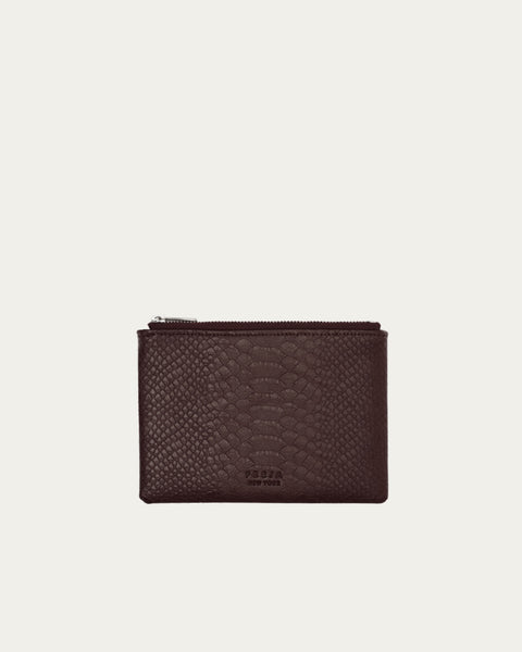 Zip Pouch 7 Berry Croc