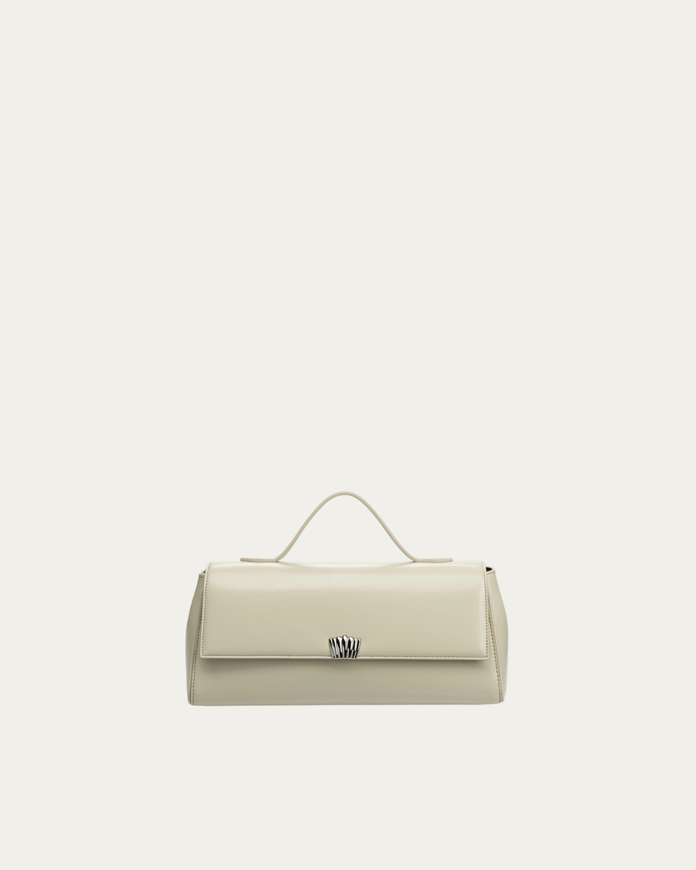 Shell Clutch Linen Gloss