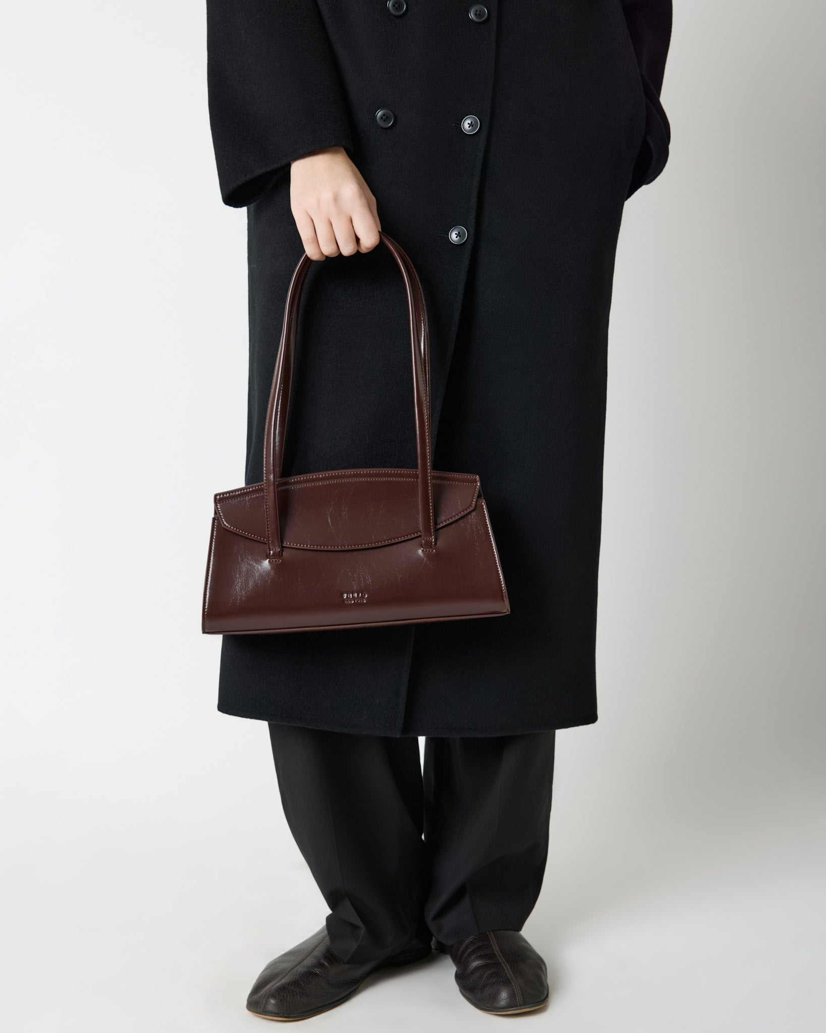 Caroline Bag Raisin Gloss