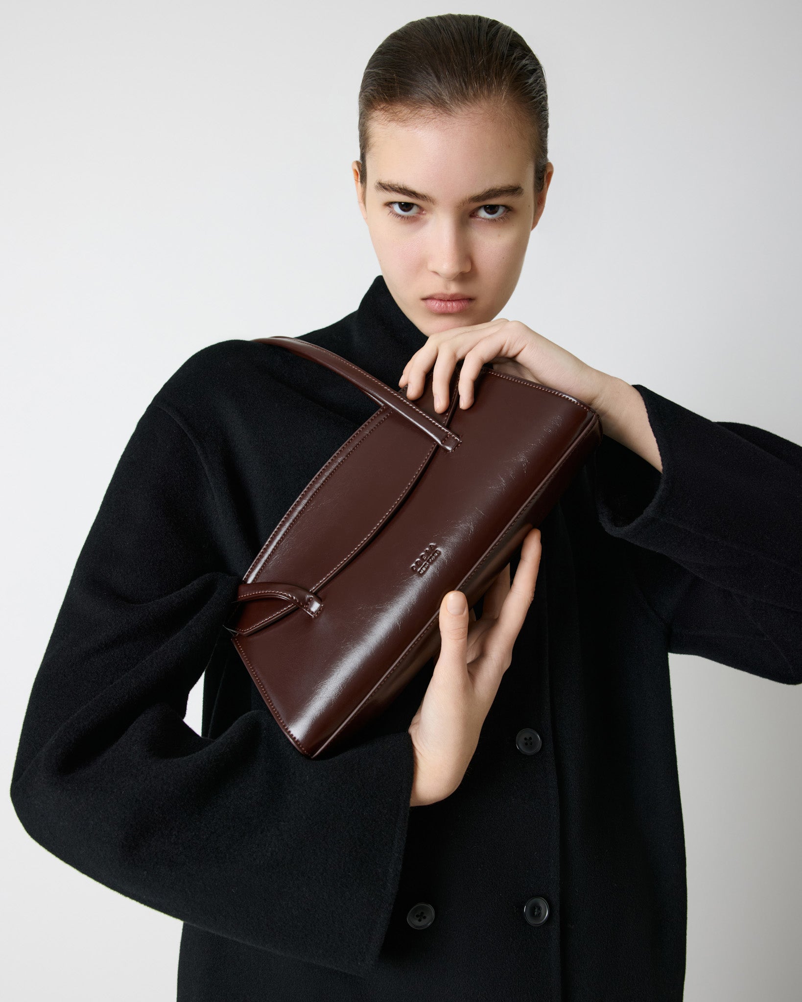 Caroline Bag Raisin Gloss