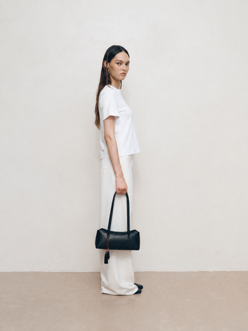 Mini Chrystie Bag Reptile Noir