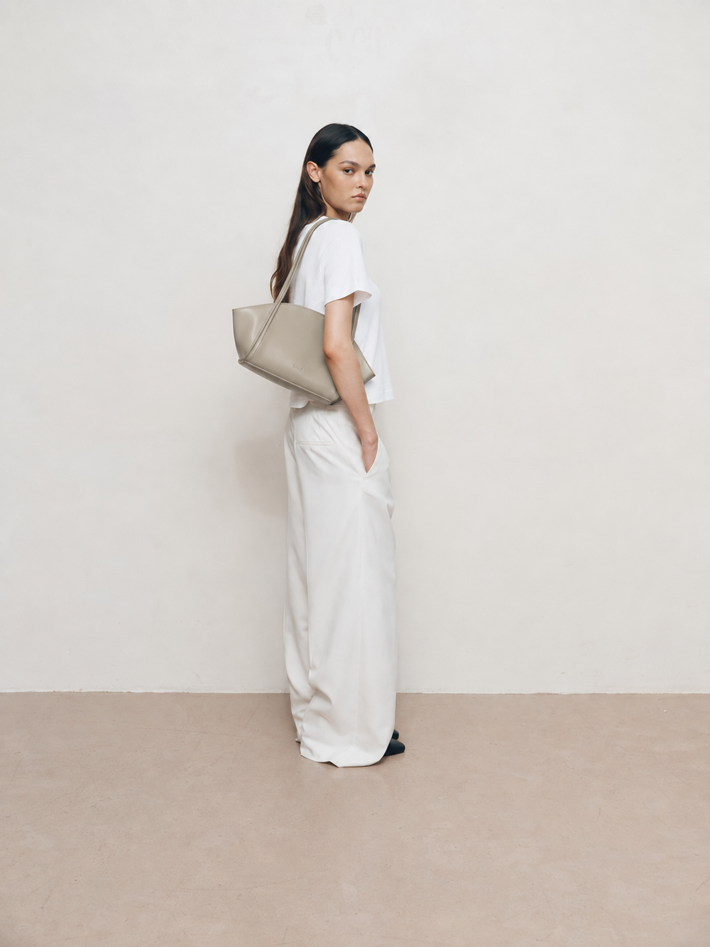 Sylvie Bag Linen Gloss
