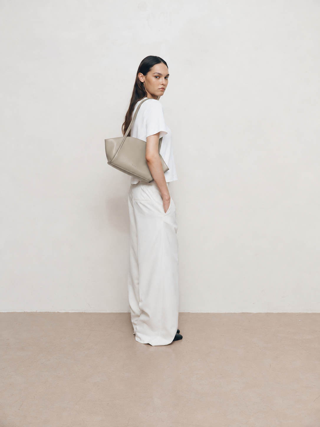 Sylvie Bag Linen Gloss