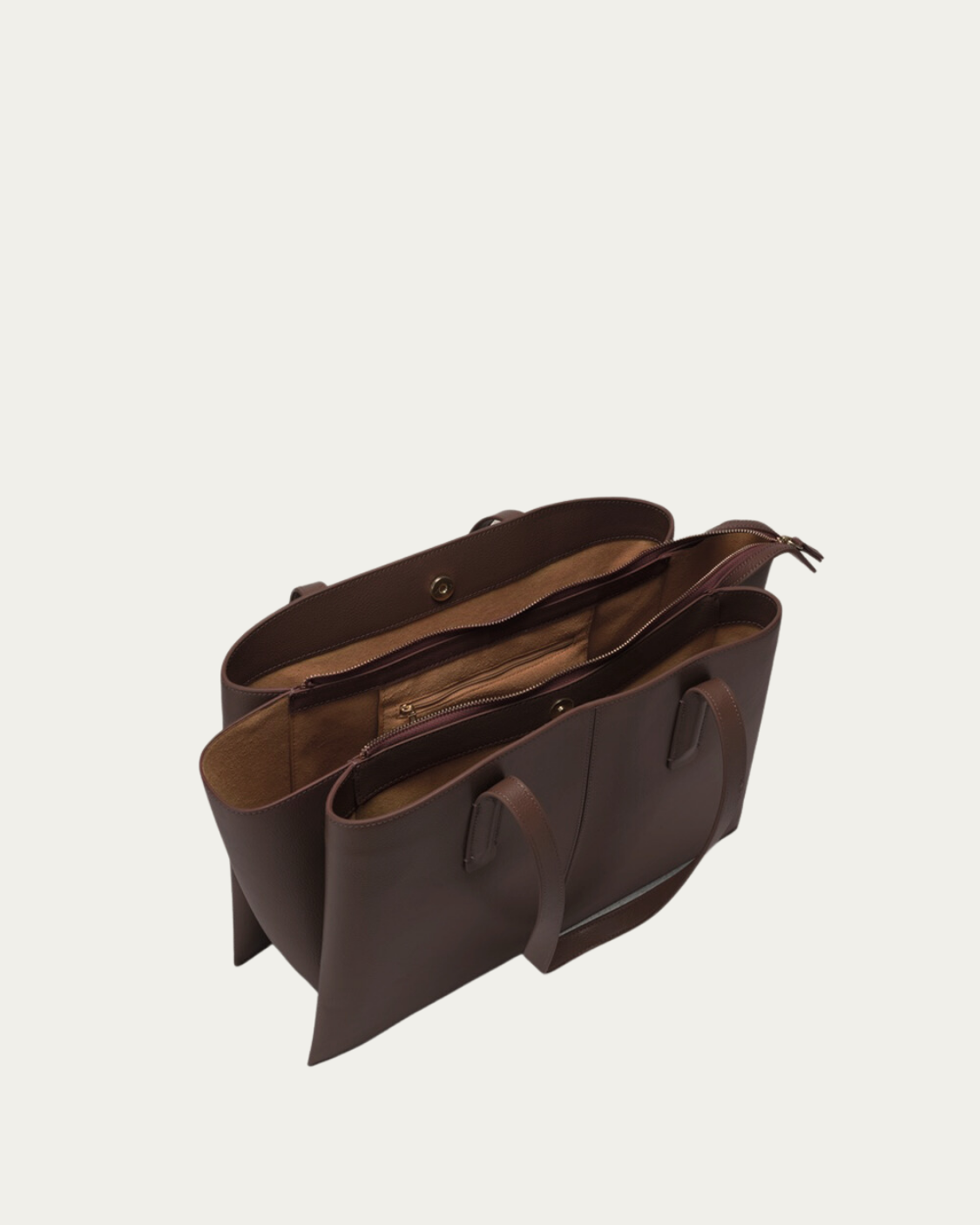 Paloma Tote Espresso - Luxury Vegan Work Bag