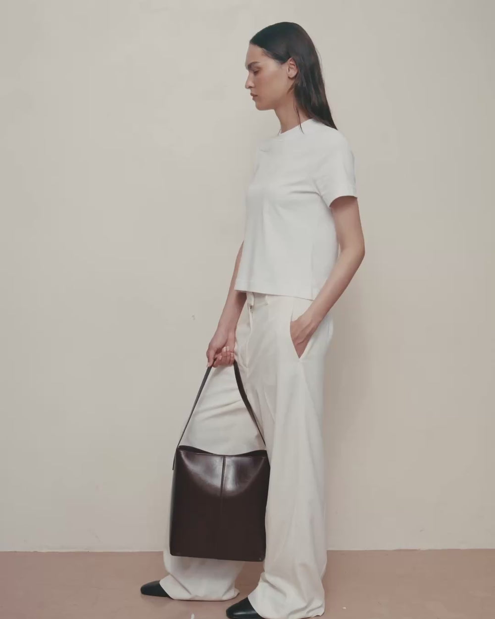 Kaia Bag Raisin Gloss