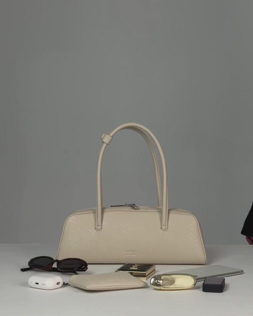 ☆となりのバッククロージャ Mercer Bag Oat Croc