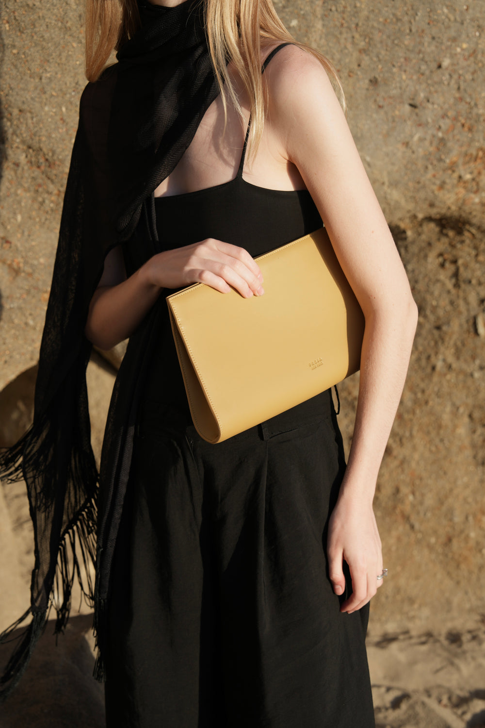 Slim Clutch Cashew
