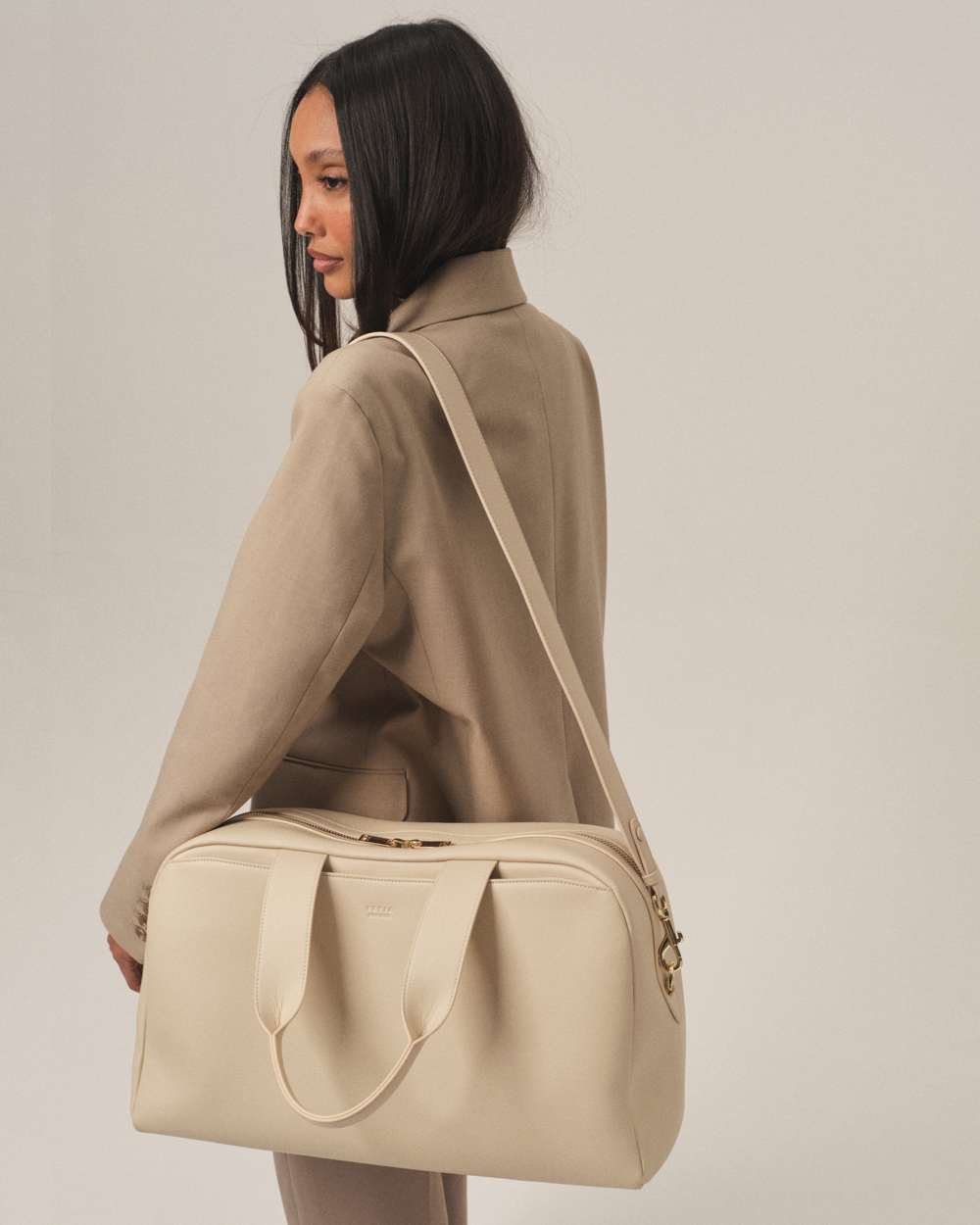 バッグ YW Trek Tote I Straw Tote Bag with Snap-Out | Eric Javits