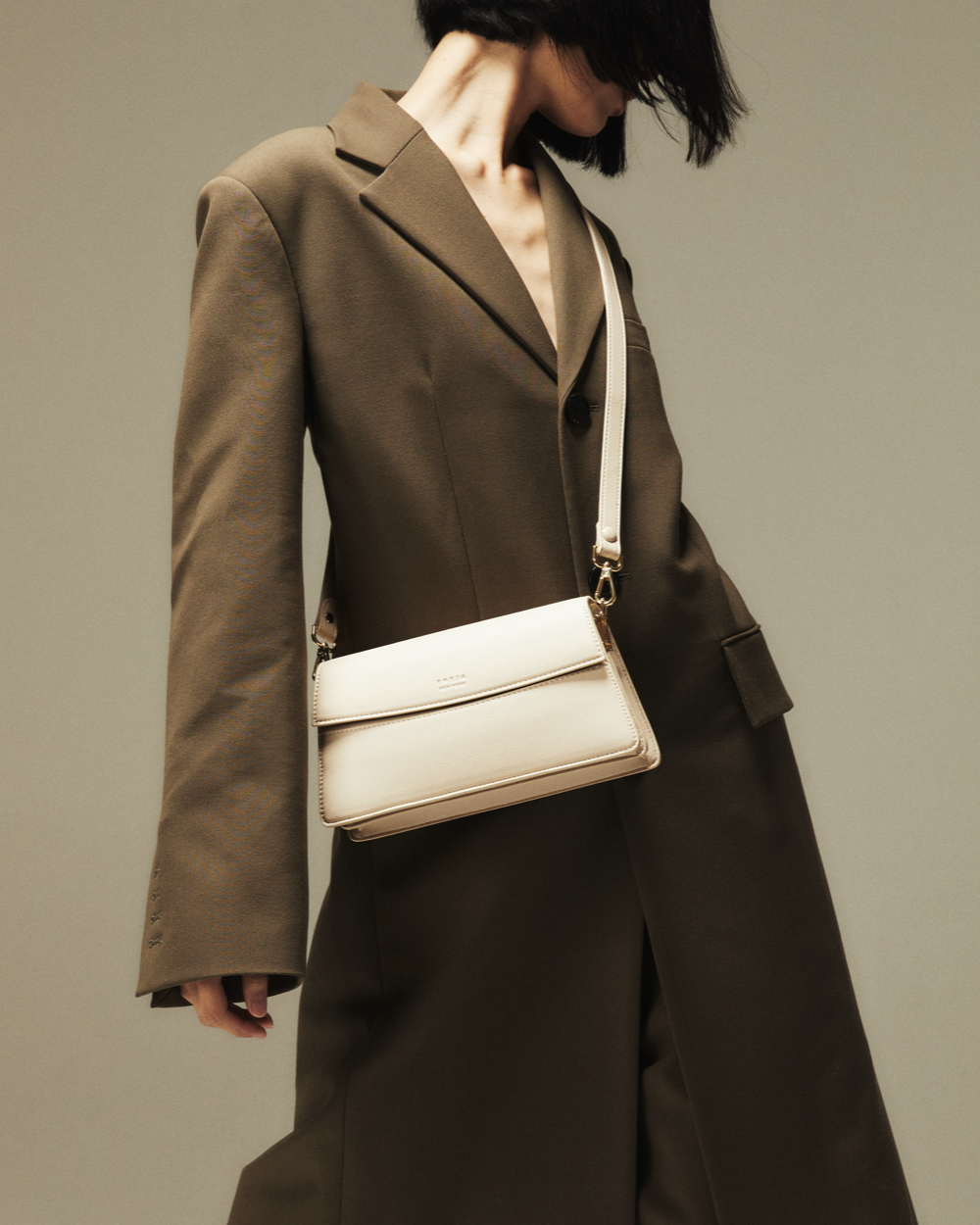 Shoulder Bag Baguette Tasche New Yorker Mini Shoulder Bag Oat
